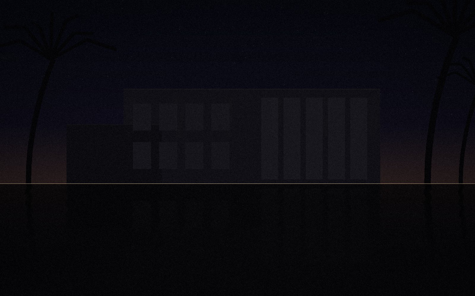 Estate before lighting